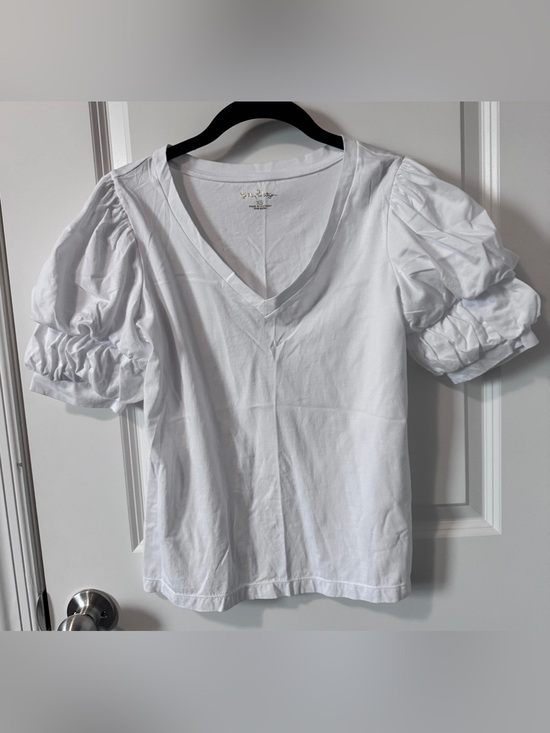 Lilly Pulitzer Tops - Lilly Pulitzer Dicola Top Resort White-Size XS